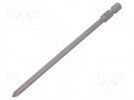 Bit; Phillips; PH1; 1/4"; L. ges: 127mm