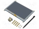 Display: TFT; 5"; 800x480; Bel: LED; 121,11x89,45mm; Interface: HDMI