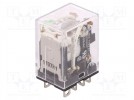 Relais: elektromagnetisch; DPDT; USpule: 48VDC; IKontakt max: 10A