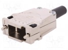 Gehäuse: für D-Sub-Steckverbinder; D-Sub 15pin,D-Sub HD 26pin