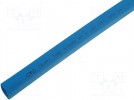 Heat shrink sleeve; 2:1; 19.1mm; L:1m; blue; polyolefine