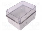 Obudowa: elektroinstalacyjna; X: 109mm; Y: 149mm; Z: 54mm; ABS; IP55