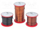 Coil wire; single coated enamelled; 1.4mm; 0,25kg; -65÷200°C
