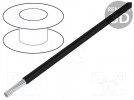 Przewód; MIL-W-16878/1 (Type E); linka; Cu; 24AWG; czarny; PVC