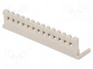 Korpus kodujący; DIN-Power code comb