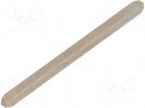 Pin header; pin strips; male; PIN: 1; straight; 2.54mm; THT; 1x1