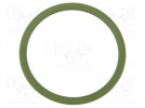 Uszczelka O-ring; FKM; Thk: 1,5mm; Øwewn: 18mm; PG13,5; zielony
