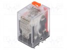 Przekaźnik: elektromagnetyczny; 4PDT; Ucewki: 24VAC; 5A/250VAC