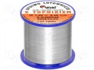 Solder; Sn60Pb40; wire; 1.2mm; 0.25kg; Flux: F-SW26,No Clean; 2.5%