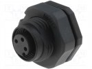 Verbindung: M12; weiblich; PIN:3; A-Code-DeviceNet / CANopen