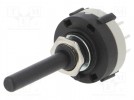 Schalter: Dreh-; Pos: 4; 0,3A/125VAC; 1A/30VDC; Anzahl Sektionen: 3