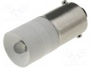 LED-Lampe; weiß; BA9S; 130V; Diodenzahl:1