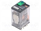 Przekaźnik: elektromagnetyczny; DPDT; Ucewki: 24VDC; 5A/250VAC