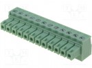 Listwa zaciskowa rozłączalna; żeńskie; 3,81mm; 0,5÷1,5mm2; 7A