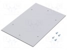 Mounting plate; plastic; RITTAL-9520100,RITTAL-9521100