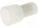 Verbinder: End-; Klemmverbindung; L:24,5mm; Ausführung: isoliert
