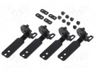 Holder; Mounting: side,for back plate