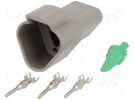 Steckverbinder: Leitung-Leitung; DT; Stecker; männlich; Größe:16