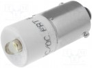 Lampka LED; biały; BA9S; 24V; Il.diod:1