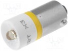 Lampka LED; żółty; BA9S; 28V; Il.diod:1