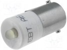 LED-Lampe; weiß; BA9S; 230V; Diodenzahl:1