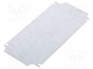 Mounting plate; steel; W: 70mm; L: 148mm; Z-58,Z-58J-PS,Z58JH-ABS