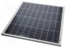 Fotoogniwo; krzem polikrystaliczny; 670x650x30mm; 60W; 18,2V