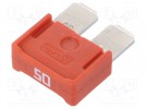 Fuse: fuse; 50A; 32VDC; automotive; 16.2mm; MAXI