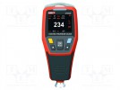 Tester: grubości lakieru; LCD,TFT 2" (320x240); 0,1÷1250um