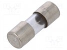 Fuse: fuse; quick blow; 4A; 125VAC; cylindrical,glass; 5x15mm
