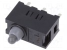 Switch: detecting; Pos: 2; SPDT; 0.1A/12VDC; Leads: for PCB; 1N