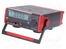 Benchtop multimeter; LCD; VDC: 600mV,6V,60V,600V,1kV; -40÷1000°C