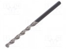 Wiertło; do metalu; Ø: 3,2mm; L: 65mm; HSS-CO; Zgodność z: DIN 338