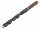 Wiertło; do metalu; Ø: 10,5mm; L: 133mm; HSS; Zgodność z: DIN 338 RN