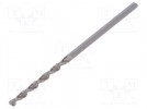 Wiertło; do metalu; Ø: 1,5mm; L: 40mm; HSS-CO; Zgodność z: DIN 338