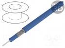 Przewód; FZ-LSI; 1x1mm2; linka; Cu; silikon; niebieski; 8kV; 100m