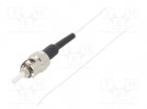 Optic fiber pigtail; ST/UPC; 2m; Optical fiber: 9/125um; LSZH