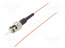 Optic fiber pigtail; OM2; ST/UPC; 1m; Optical fiber: 50/125um