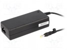 Pwr sup.unit: switched-mode; 18.5VDC; 3.54A; Out:4,8/1,7; 65W