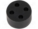 Wkład do dławnicy; z gwintem metrycznym; Rozmiar: M20; IP68; 3mm