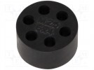 Wkład do dławnicy; z gwintem metrycznym; Rozmiar: M25; IP68; 4mm