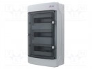 Enclosure: for modular components; IP65; light grey; ECH; IK07