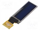 Wyświetlacz: OLED; graficzny; 0,91"; 128x32; Wym: 30x11,5x1,26mm