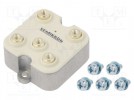 Mostek prostowniczy: trójfazowy; Urmax: 1,2kV; If: 30A; Ifsm: 370A