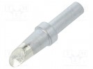 Tip; conical sloped; 6mm