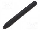 Marker: wax crayon marker; black; 11mm; FM 120