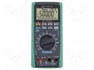 Digital multimeter; USB; LCD; (50000); C accuracy: ±(1%+5digit)
