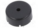 Sound transducer: piezo; without built-in generator; 5mA; Ø: 17mm