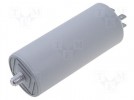 Capacitor: polypropylene; motors, run; 10uF; 425VAC; Ø36x58mm; ±5%