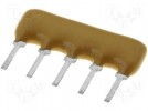 Resistor network: X; 470Ω; No.of resistors: 4; THT; 0.2W; ±2%; 100V